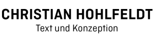 Logo Christian Hohlfeldt, Text und Konzeption